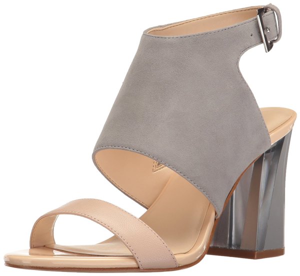 Nine West chunky color block prom shoes